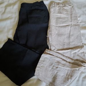 J.jill linen pants